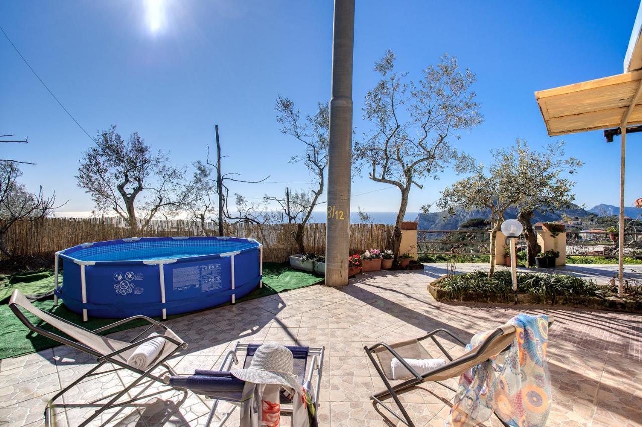 Il Pioppo - Country House Sea View Massa Lubrense Kültér fotó